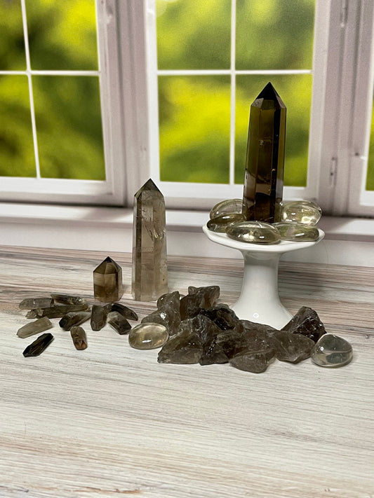Tumbled Smoky Quartz