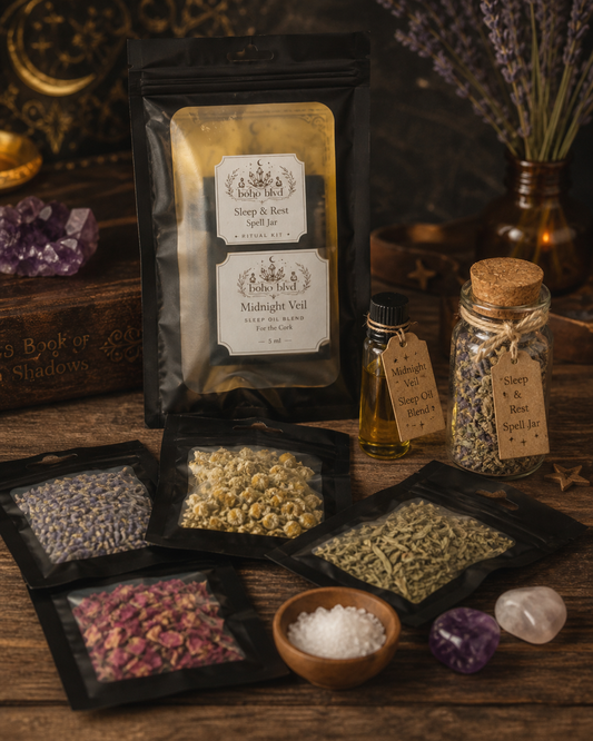 Sleep and Rest Spell Jar Kit