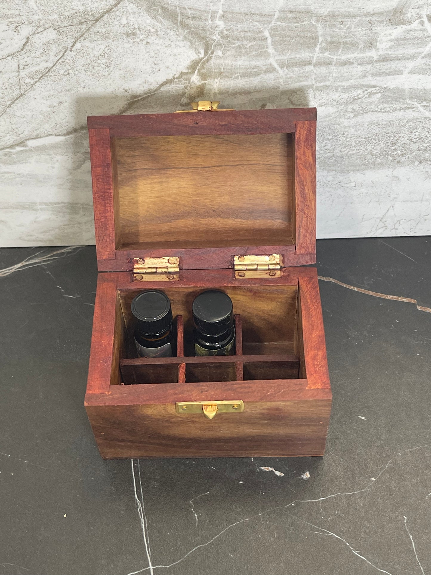 Essential Oil Organizational Wood Box