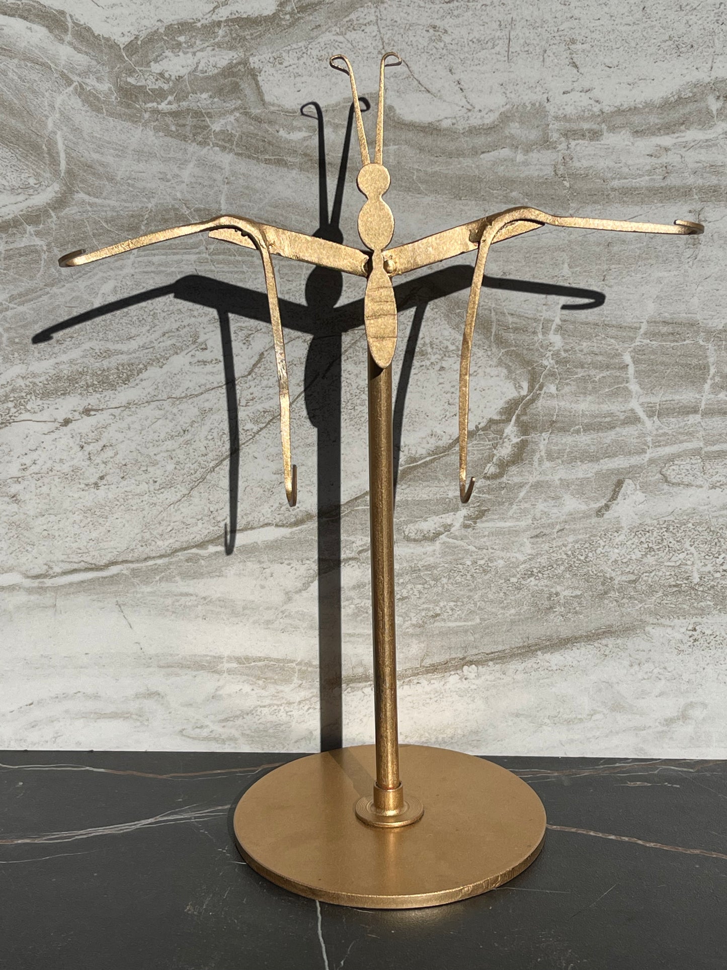 Kambaba Jasper Butterfly with Stand