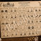 Book of Shadows Divider Tabs (NOT DIGITAL, will be sent)