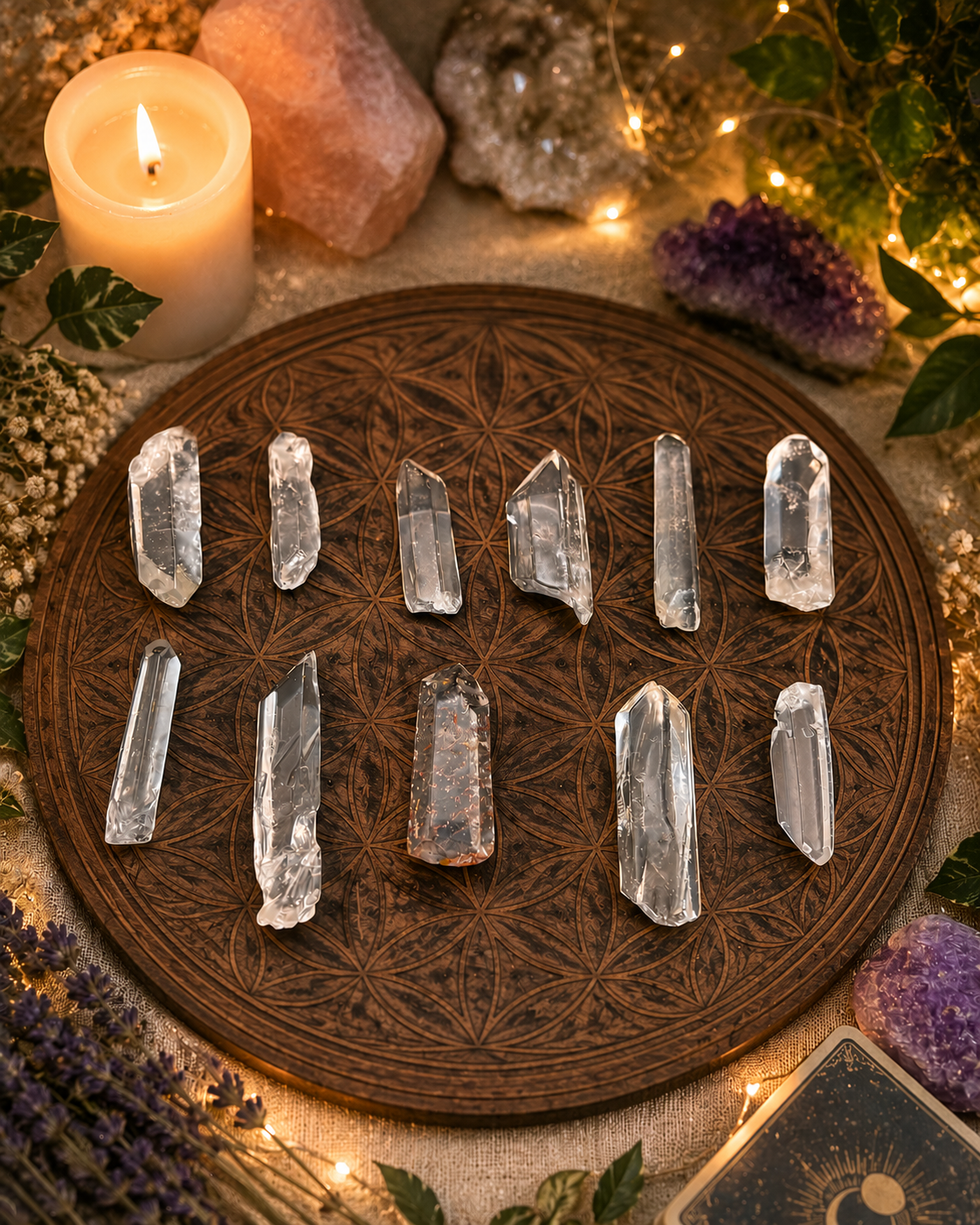 Small Natural Clear Quartz Points