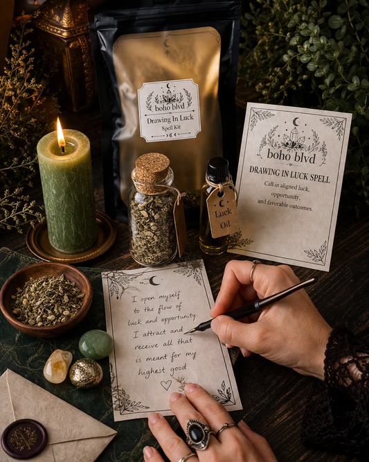 Drawing in Luck Spell Kit
