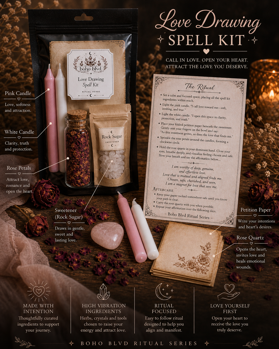 Love Drawing Ritual Kit