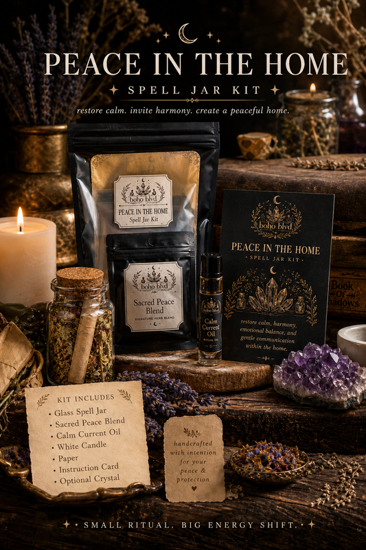 Peace in the Home Spell Jar Kit