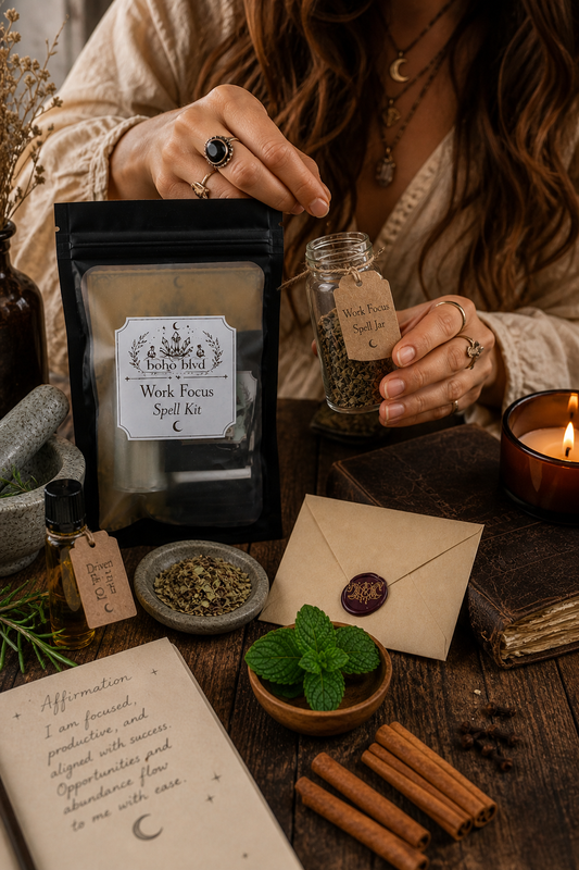 Work Focus Spell Jar Kit