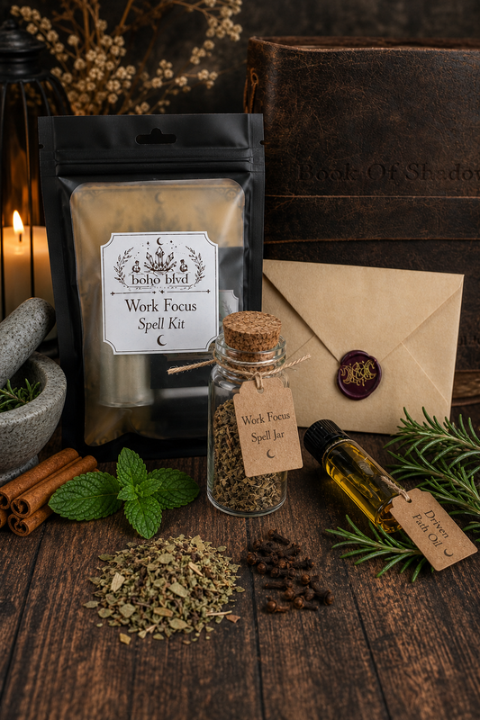 Work Focus Spell Jar Kit