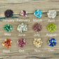 Customizable Crystal/Birthstone Necklace in glass teardrop