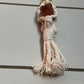 Crystal Macrame Rearview Mirror Charm