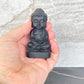 Black Obsidian Buddha