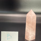 Rose quartz points