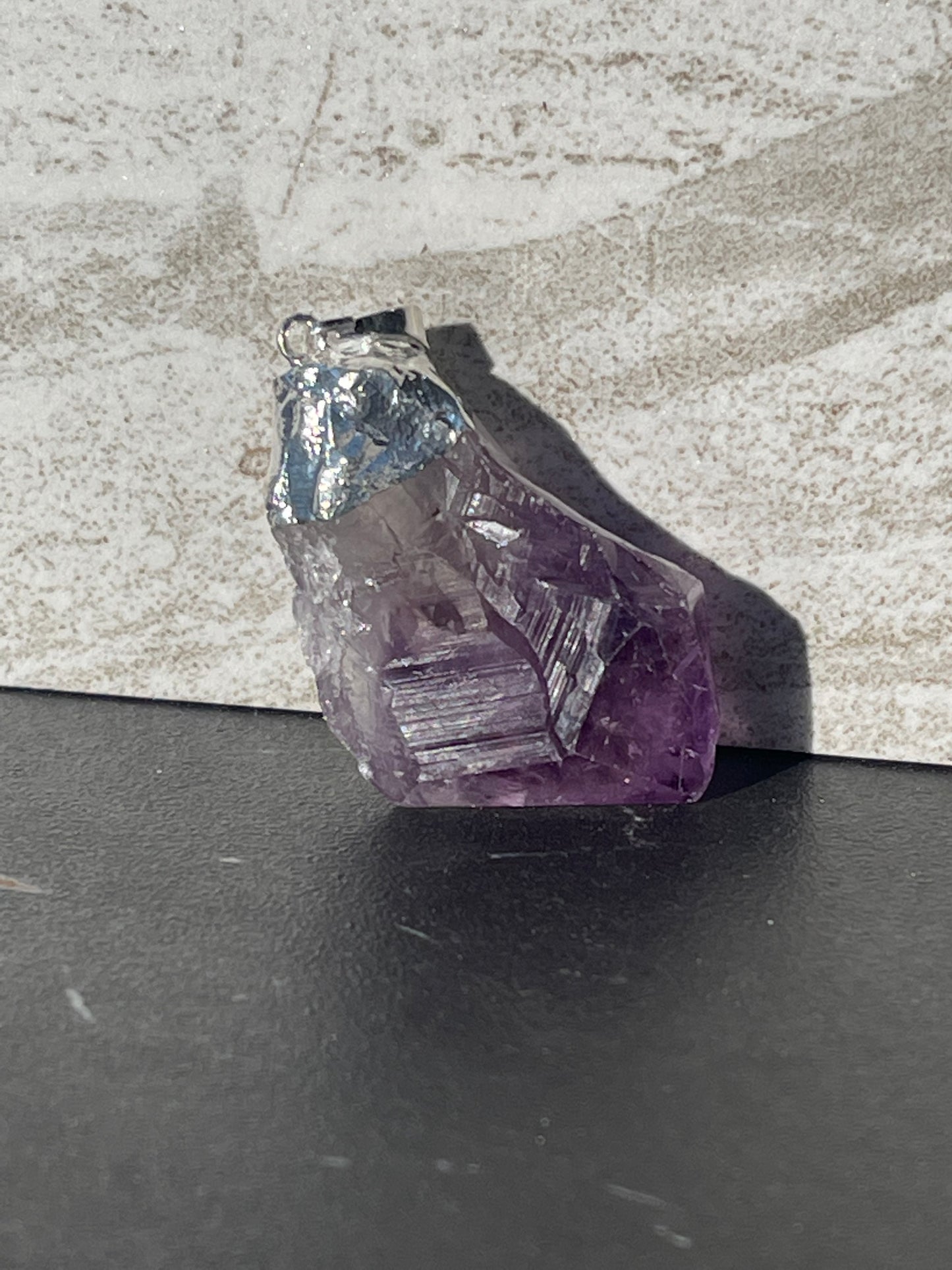 Amethyst Sterling Silver Pendent