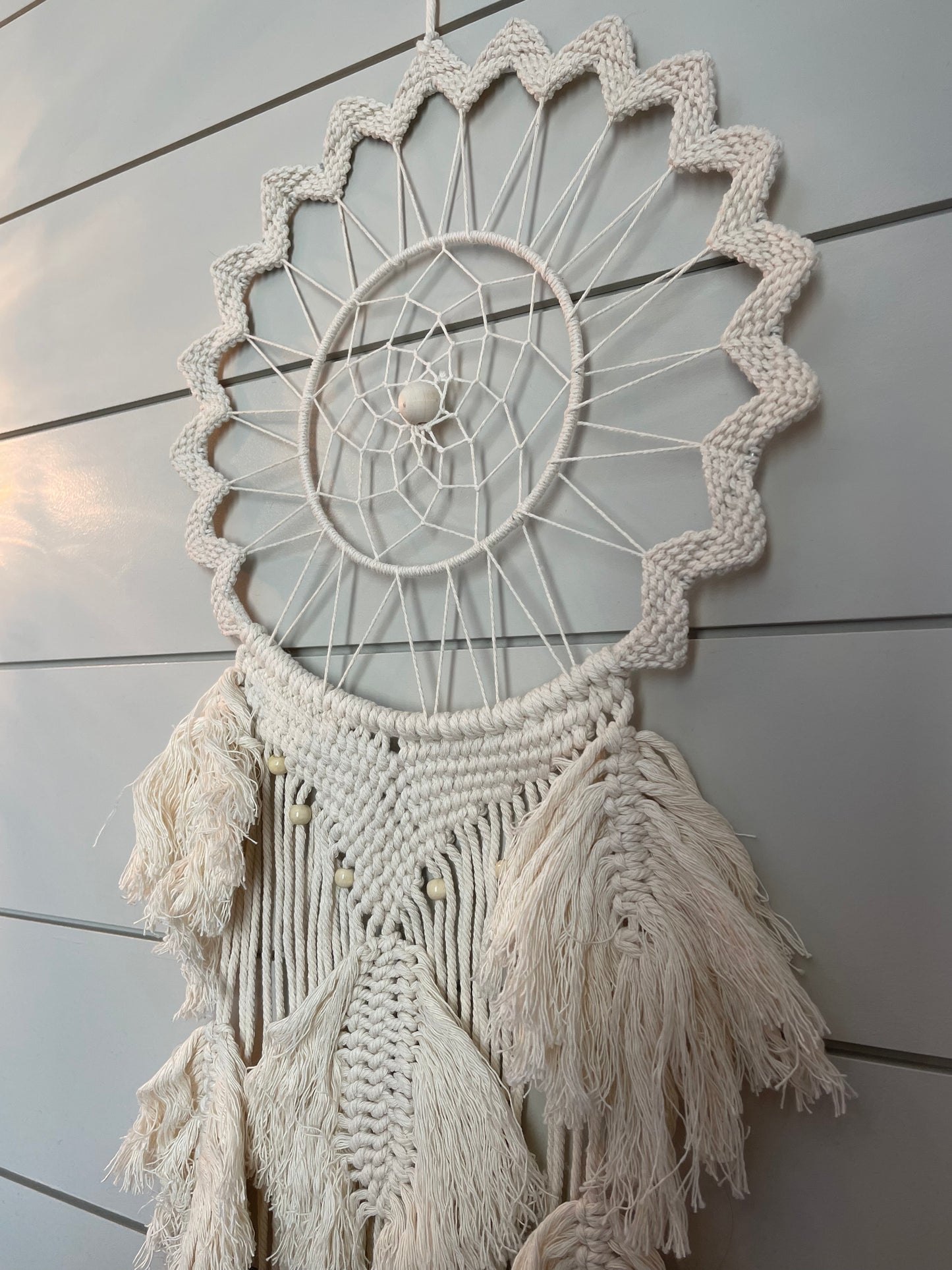 Mandala Macrame Dreamcatcher