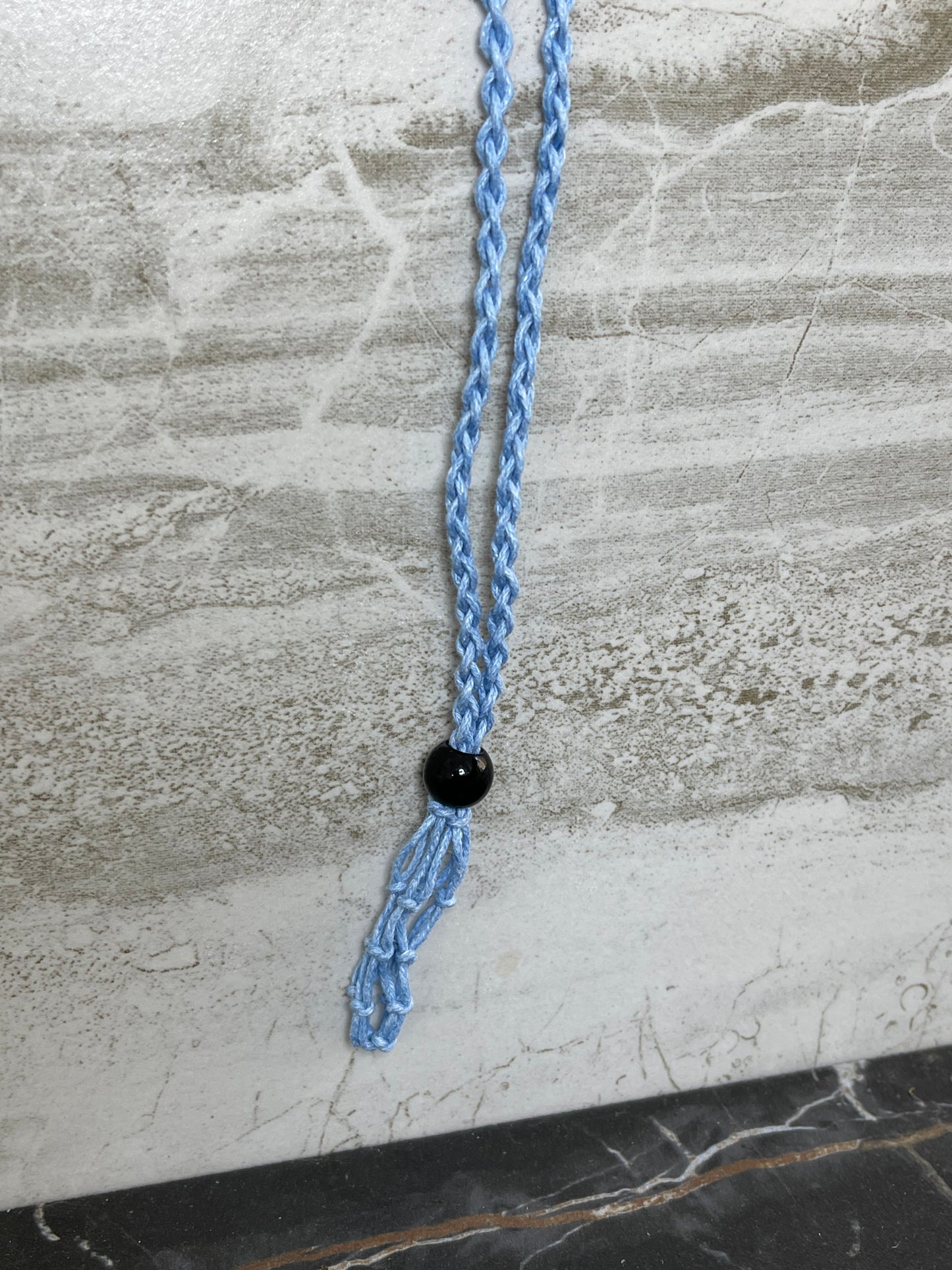 Basket Crystal Holder Adjustable Necklace