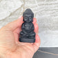 Black Obsidian Buddha