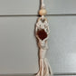 Crystal Macrame Rearview Mirror Charm