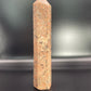 Peach Moonstone With Smoky Quartz Tower