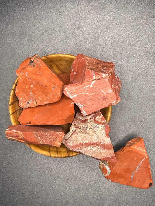 Raw Red Jasper