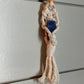 Crystal Macrame Rearview Mirror Charm