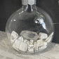 Crystal Filled Glass Ordainments