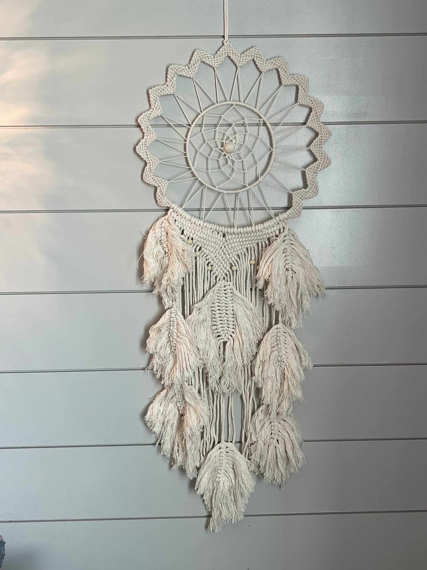 Mandala Macrame Dreamcatcher