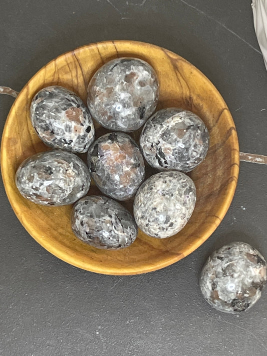 Tumbled Black Lava Stone