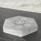 Chakra Selenite Charging Plate