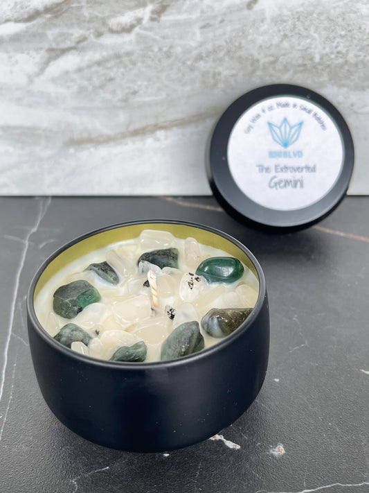 The Extroverted Gemini Zodiac Candle
