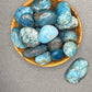 Tumbled Blue Apatite